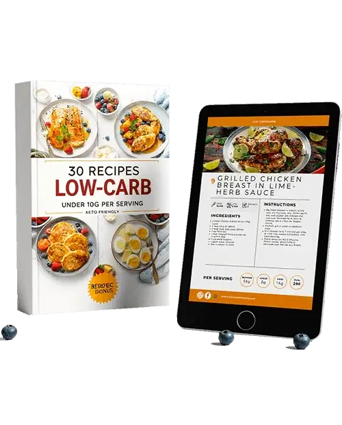 30 Low-Carb Recipes-ebook